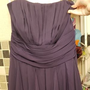 Purple Bridesmaid Dress